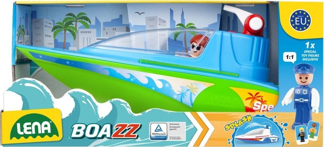 Lena Boazz Łódź sportowa z armatką wodną pudełko