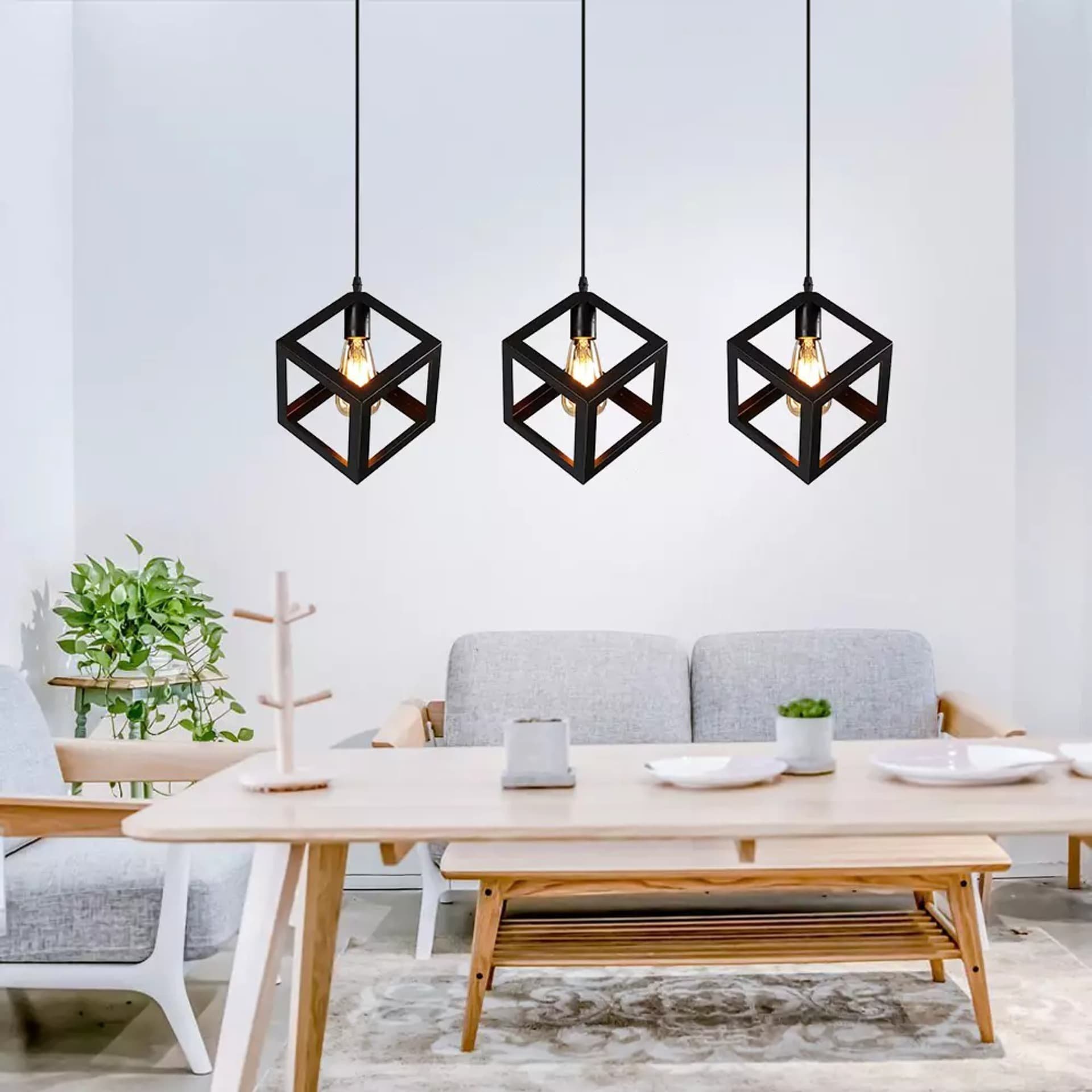 Lampa wisząca Syntron Lampa Loft Sweden Prosta