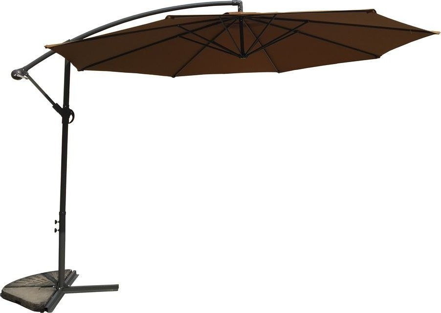 Rojaplast Parasol metal ø 350 cm - brązowy
