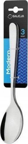 Galicja Łyżka stołowa duża Modern srebrna 3 szt