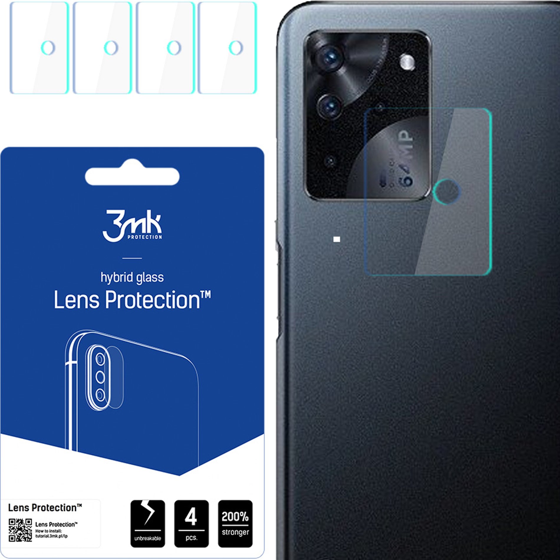 ZTE S30 5G - 3MK LENS PROTECTION