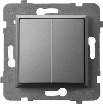 Ospel Łącznik Aria schodowy szary mat (ŁP-3U/m/70)