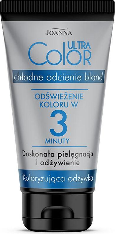 Joanna Ultra Color Odżywka do włosów koloryzująca chłodne odcienie blond 100g