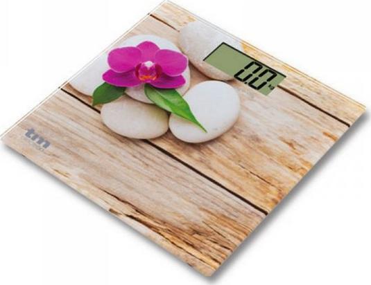 Waga łazienkowa TM Electron Zen Brązowy Slim