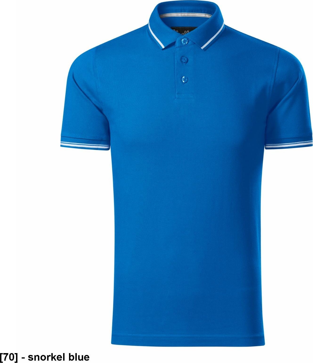 MALFINI Perfection plain 251 - ADLER - Koszulka polo męska, 200 g/m, - snorkel blue M