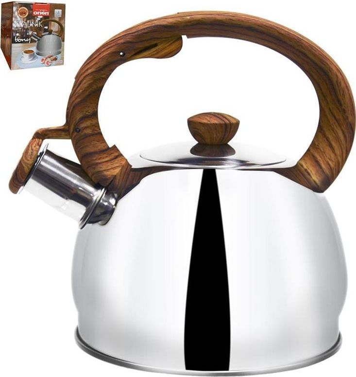 Orion Czajnik stalowy z gwizdkiem BONY 1,8L ORION uniwersalny