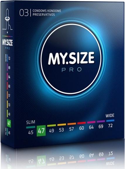 My.Size Pro Close Fit prezerwatywy 47mm 3szt.