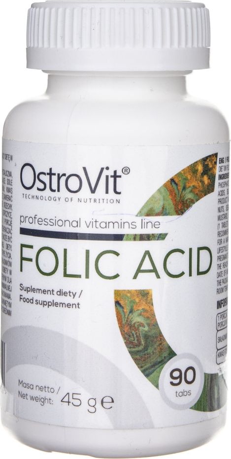 OstroVit Ostrovit FOLIC ACID 90 tabs.