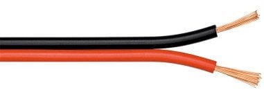 LSK 2x0,35 10m rot/schwarz CU