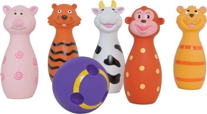 Ludi LUDI boulingo rinkinys, gyvūnai