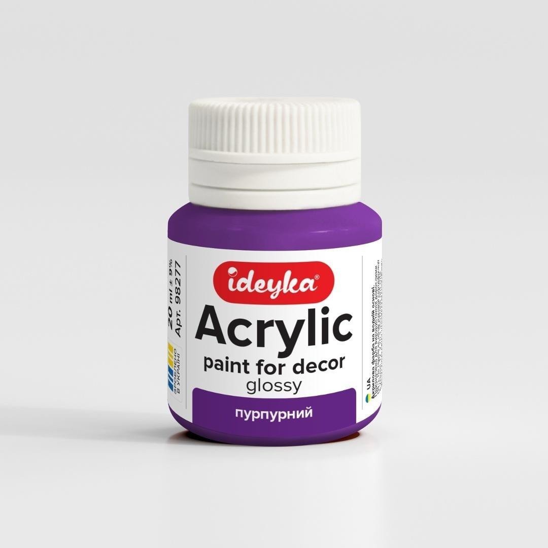 Farba akrylowa Fioletowy 20ml