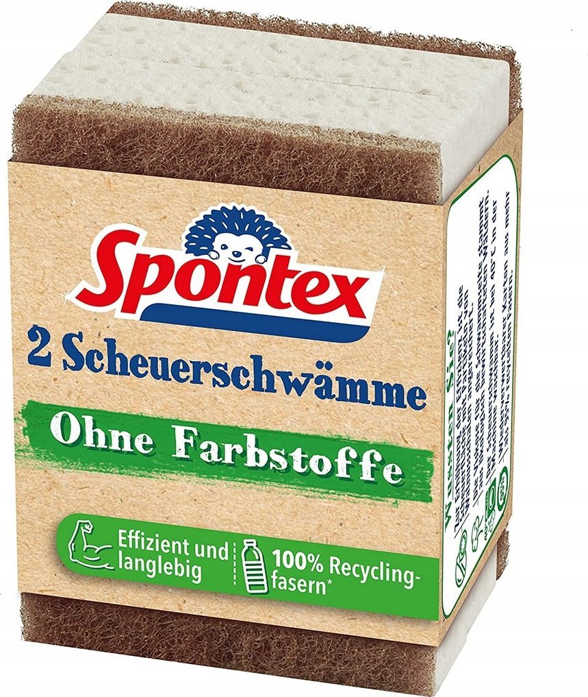 Spontex Spontex Scheuerschwämme ohne Farbstoffe x2