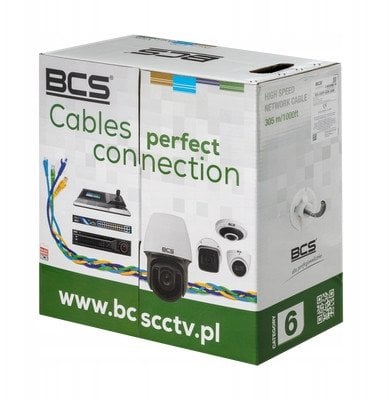 BCS-U/UTP-CAT6-LSOH BCS Kabel UTP kat. 6 LSOH box 305m