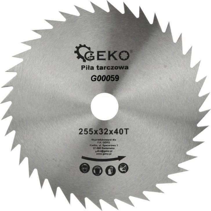 Geko TARCZA DO DREWNA 250X32X40T B/W G00059 GEKO