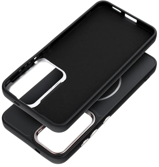 Futerał FRAME MAG COVER kompatybilny z MagSafe do SAMSUNG S25 czarny