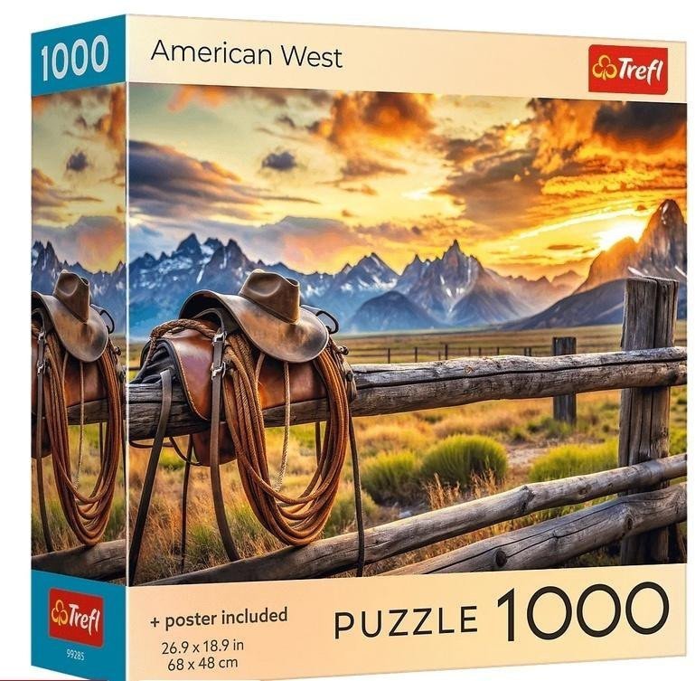 Puzzle 1000 USA Collection: America West TREFL