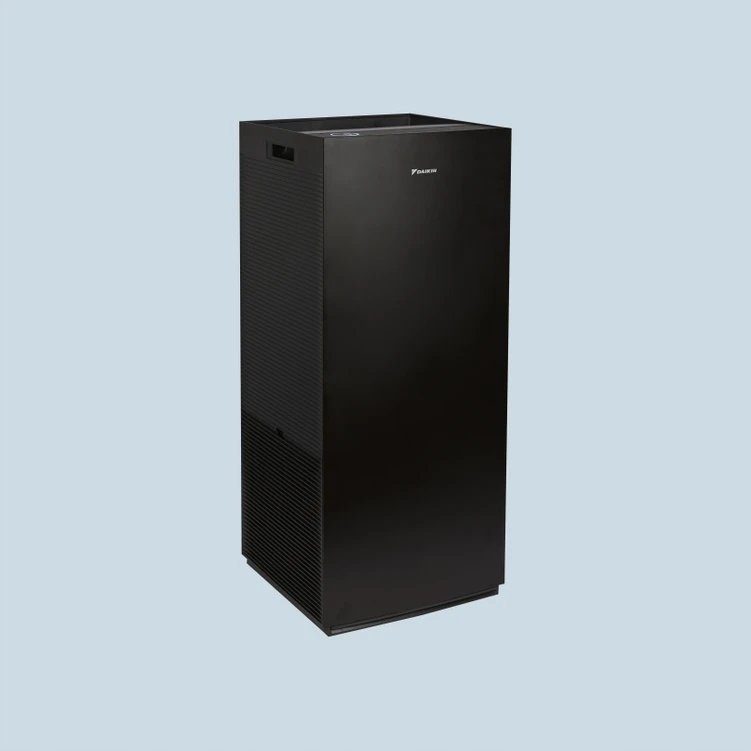 Oro valytuvas-drėkintuvas (jonizatorius) valdomas per Wi-Fi juodas