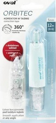 Korektor Oval Orbitec w taśmie 5mmx6m + wkład