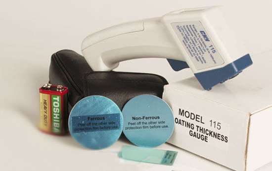 Biall Miernik czujnik tester grubości lakieru aluminium stal