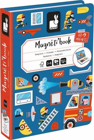 Janod Magnetibook Straż Pożarna