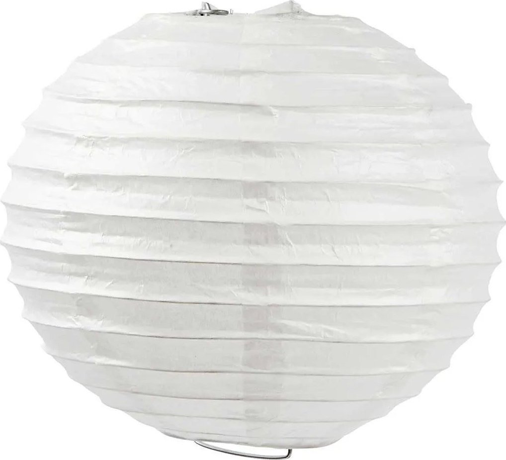 Lampion papierowy Biały 7,5 cm