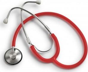 Little Doctor Stetoskop Prof-Plus Little Doctor jednogłowicowy do osłuchiwania tonów Korotkowa - czerwony