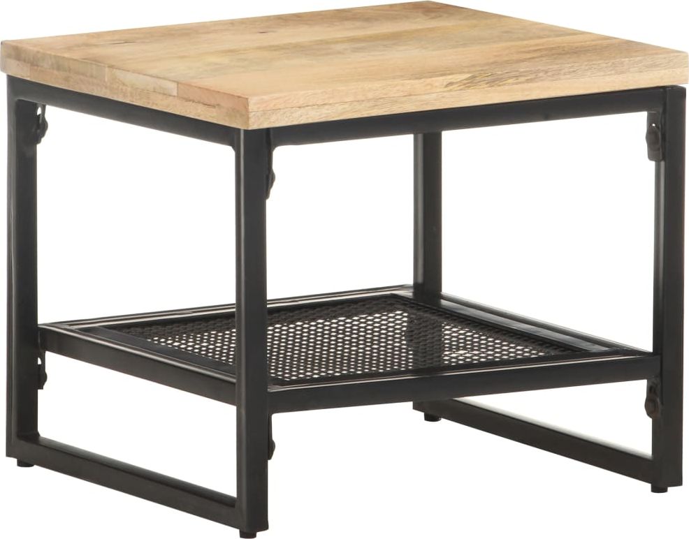 vidaXL VidaXL Stolik boczny, 40 x 40 x 35 cm, lite drewno mango