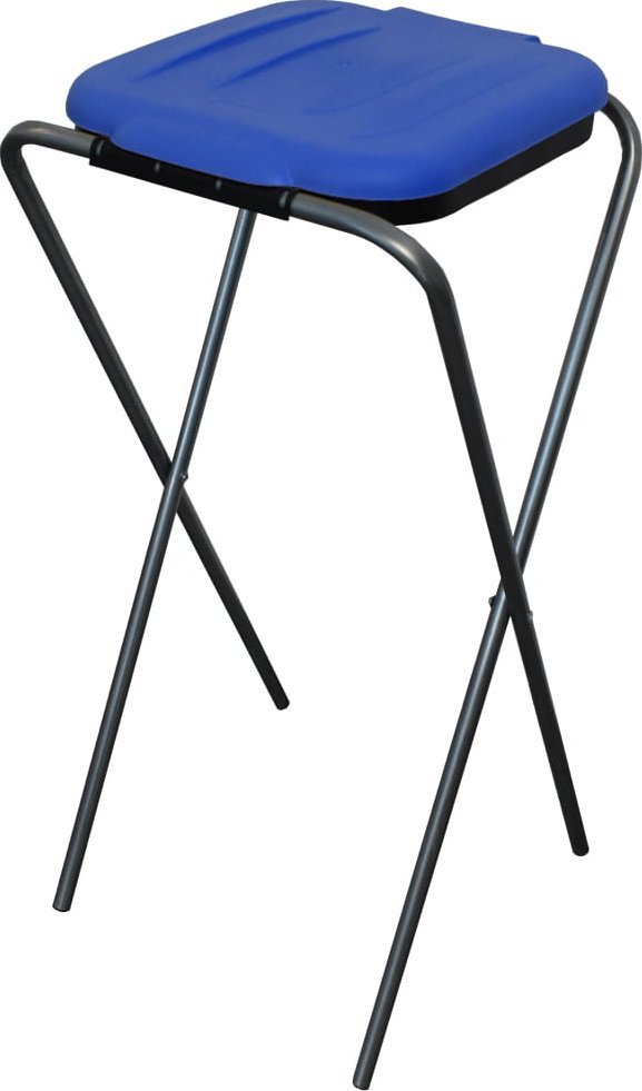 Kosz na śmieci Pako Stojak do segregacji odpadów (1-stanowiskowy) niebieski