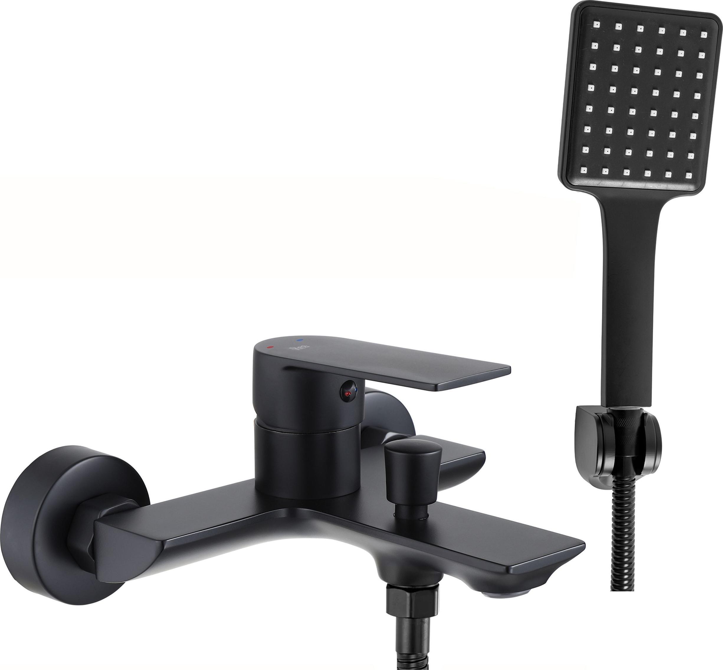 Bateria wannowa Rea Urban ścienne czarny (REA-B9910)