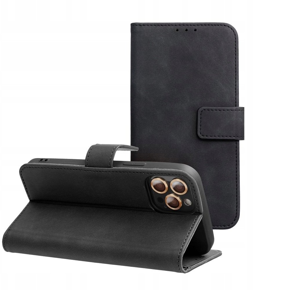 Kabura TENDER Book do IPHONE 17 Air czarny