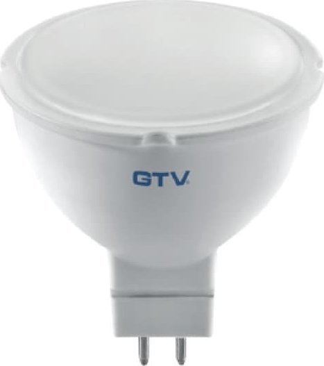 GTV Żarówka LED SMD 2835 ciepła biała MR16 6W 12V 120 stopni 420lm LD-SM6016-30
