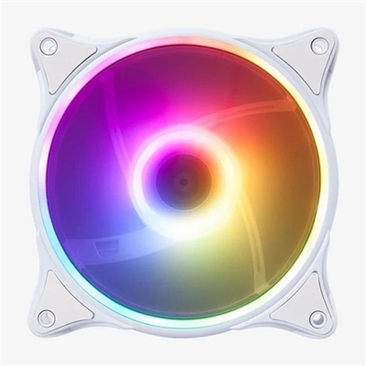 Wentylator Hiditec Wentylator do Obudowy VGCH10009 12 cm ARGB Biały