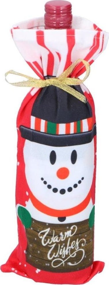 Dekoracja świąteczna Upominkarnia pokrowiec na butelkę