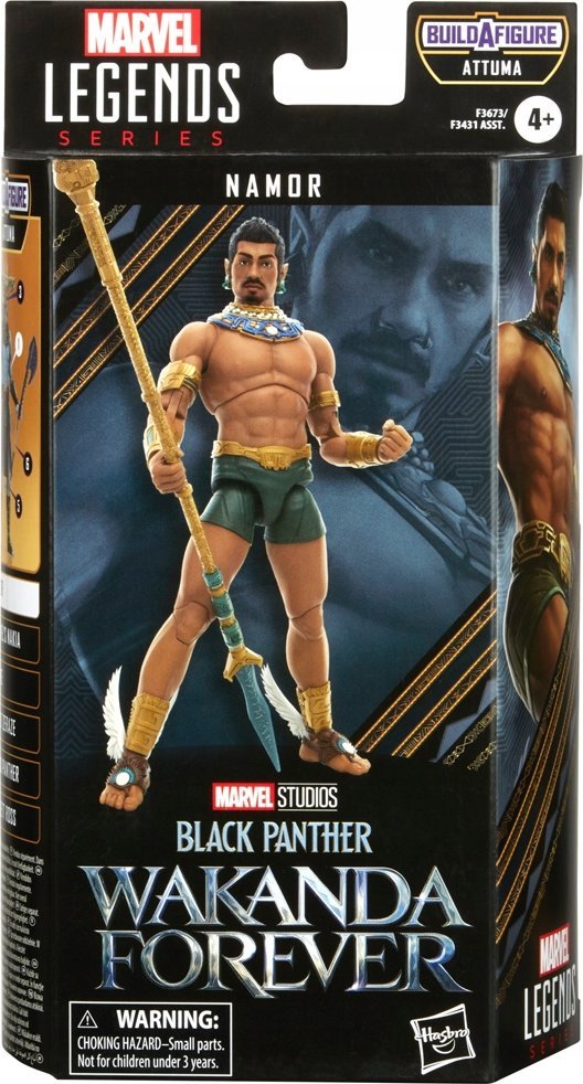 Figurka Hasbro Hasbro Marvel Studios: Black Panther Namor, Toy figure, Movie & TV series