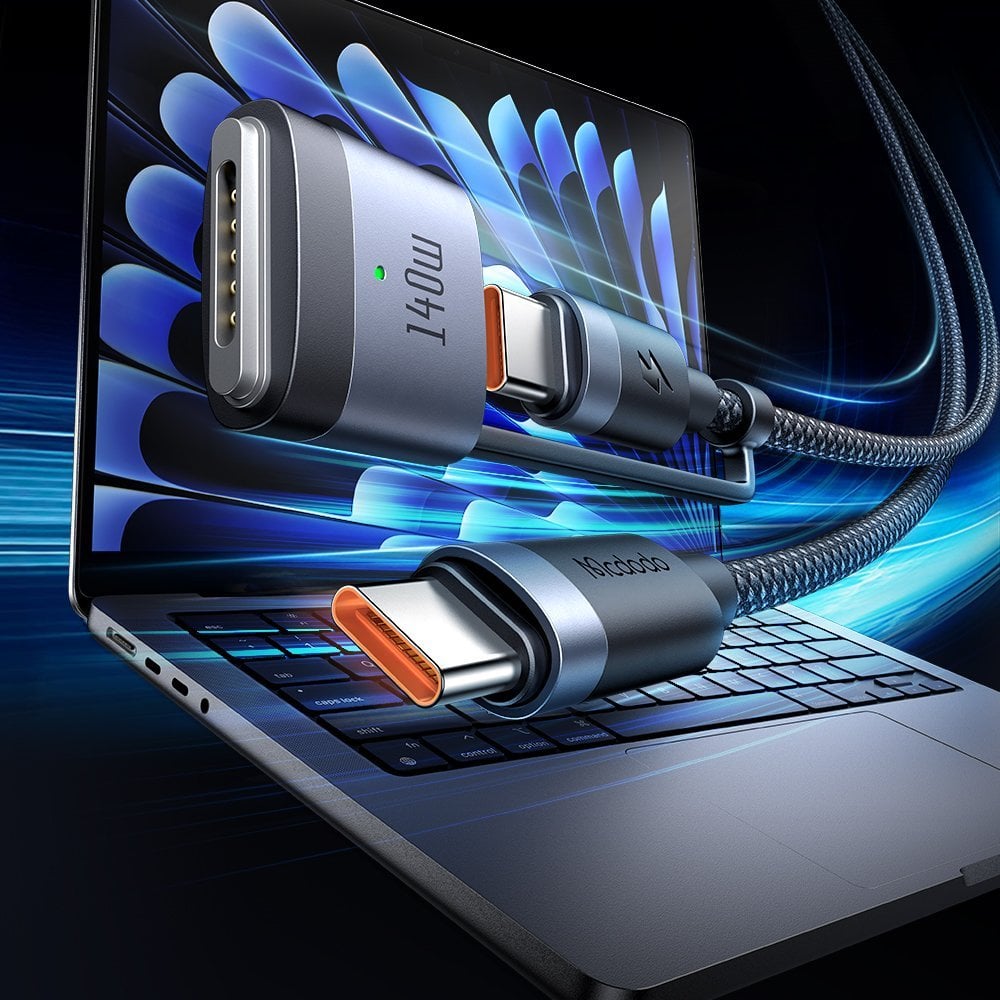 Kabel USB Mcdodo USB-C - MagSafe 3 1 m Czarny (CA-0140)