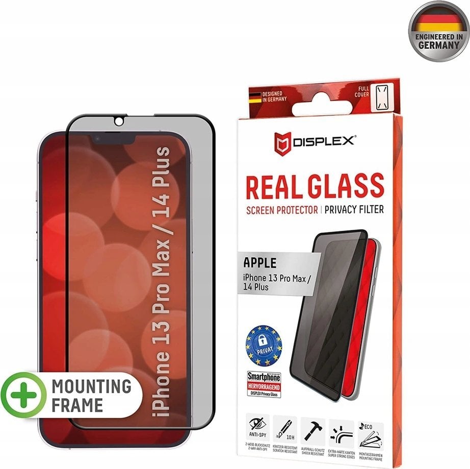 Displex DISPLEX Privacy Glass FC Apple iPhone 14 Max, 2022 (6,7")