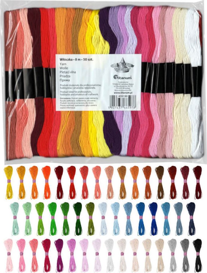 Titanum Mulina 8mm 50 kolorów
