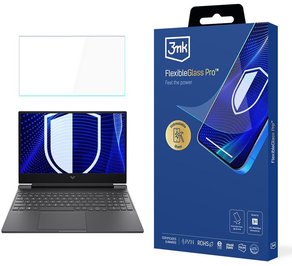HP VICTUS 15 - UP TO 17 3MK FLEXIBLEGLASS PRO