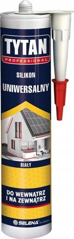 Tytan SILIKON UNIWERSALNY BIAŁY 280 ML tytan