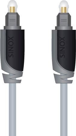 Kabel Sinox Sinox Plus+ - Digital lydkabelpakke (optisk) - TOSLINK (han) til TOSLINK (han) - 10 m