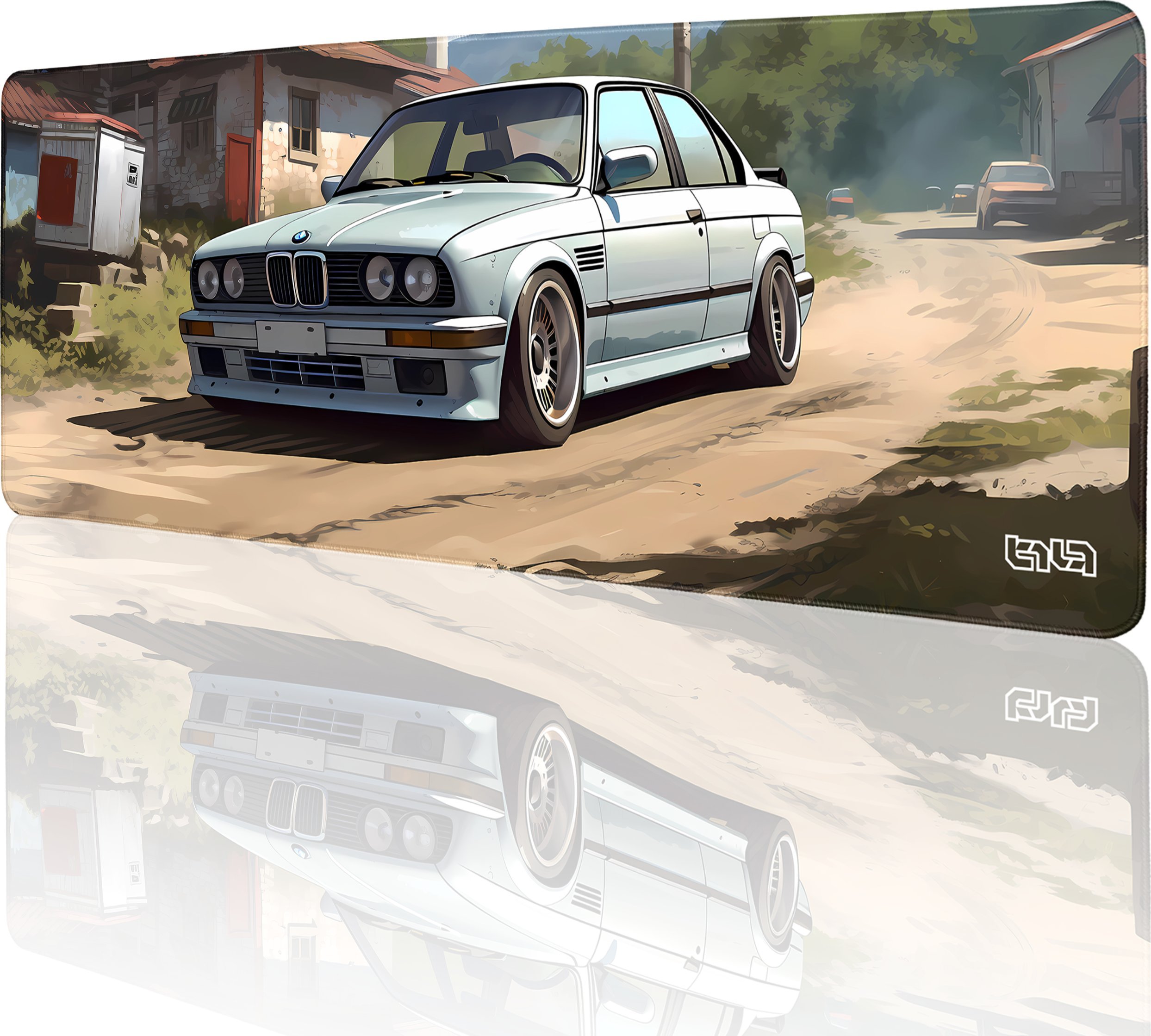 Podkładka Tilt PODKŁADKA POD MYSZKĘ XXL Drifterzy na Wsi 80x30 TILT Duża Gamingowa