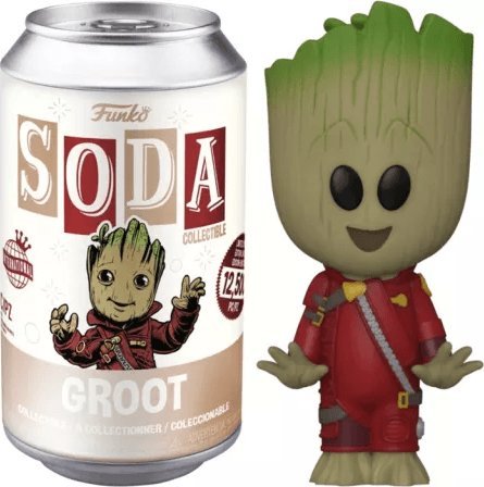 Figurka Funko Pop guardians of the galaxy - pop soda - little groot with chase