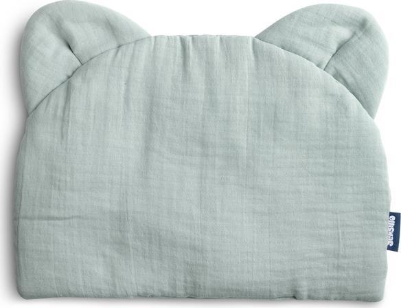 Sensillo PODUSZKA DO WÓZKA MUŚLINOWA GRAFITOWY