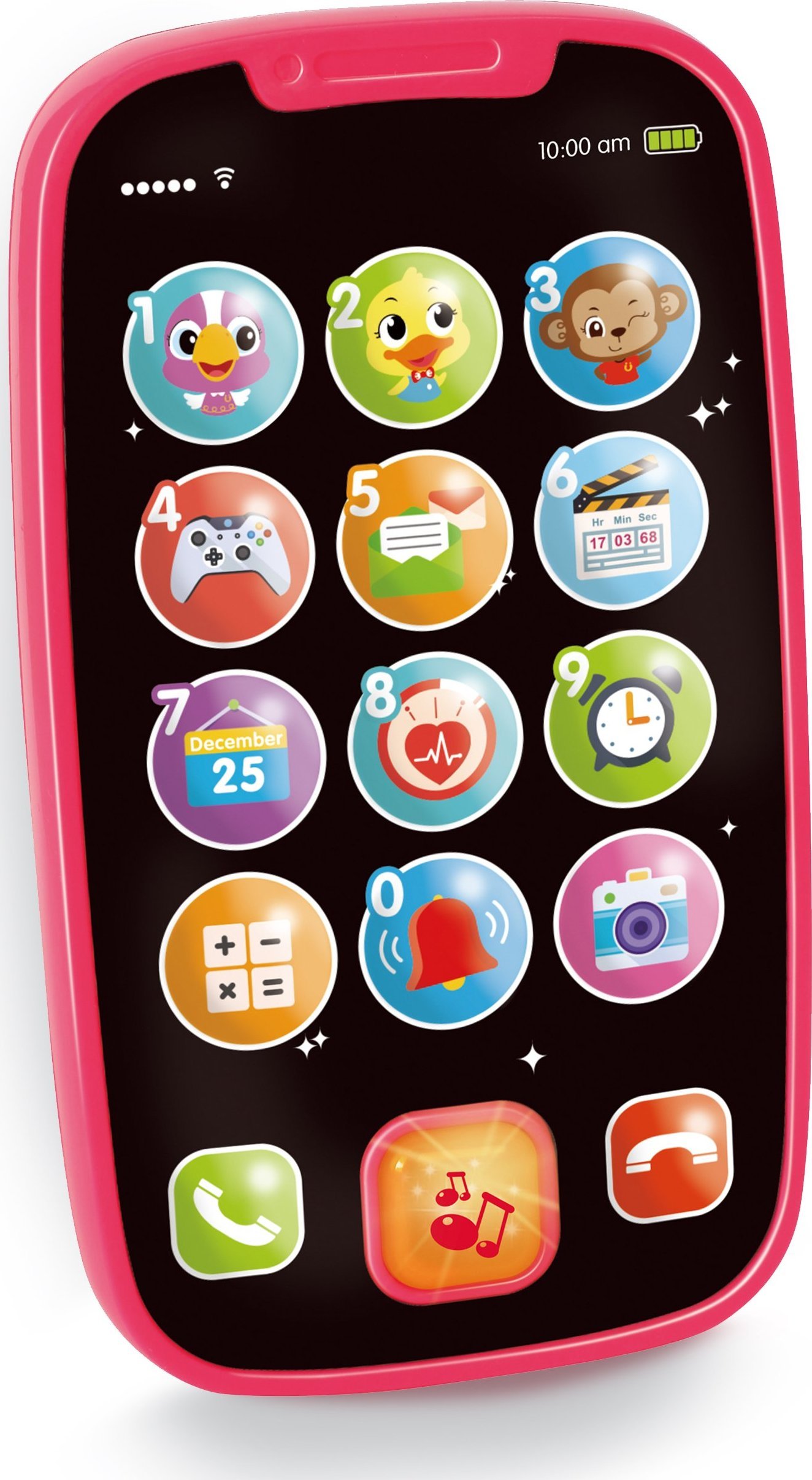 HOLA SMARTFON DLA MALUSZKA RÓŻ HOLA