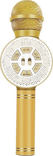 Mikrofon Vega Karaoke złoty