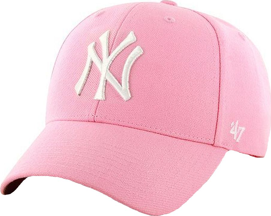 47brand Czapka New York Yankees MVP Cap różowa r. uniwersany (B-MVPSP17WBP-RS)