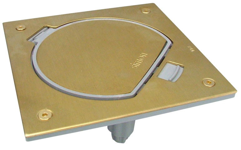 Kontakt-Simon Connect Wkład puszki pusty 1xK45 z pokrywą mosiądz