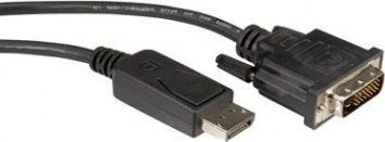 Kabel Roline DisplayPort - DVI-D 3m czarny