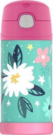 Thermos Termos dziecięcy ze słomką Thermos 0,35l wild flowers
