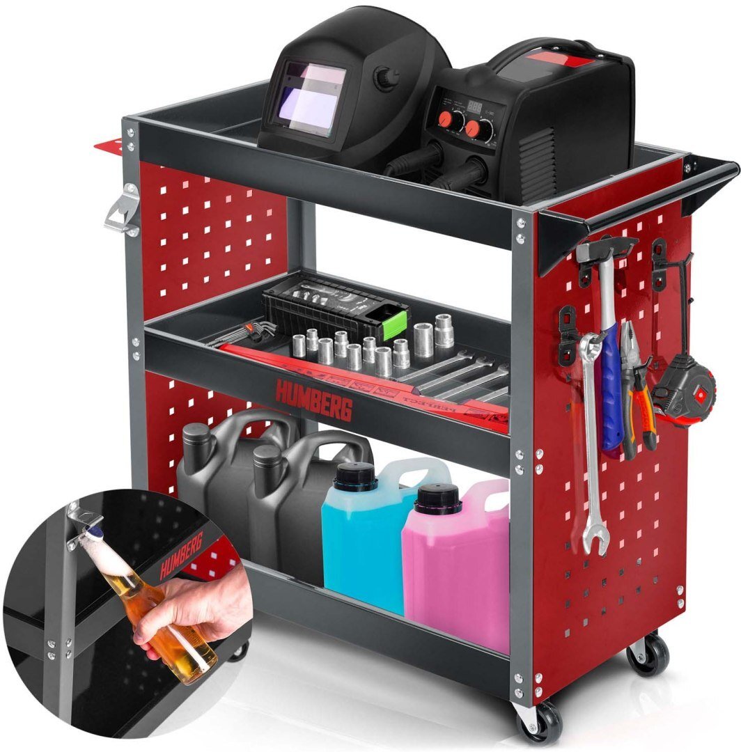 Wózek narzędziowy Humberg Wózek narzędziowy warsztatowy HM-515 EDUKAMP